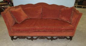 Stanford Furniture Red French Style Sofa