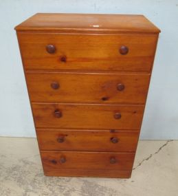 Five Drawer Small Chest of Drawers