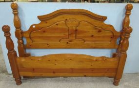 Madison County Honey Pine Full/Queen Size Bed