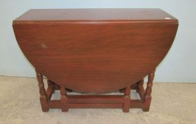 Contemporary Gate Leg Drop Leaf Table