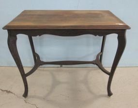 Vintage Mahogany Library Table