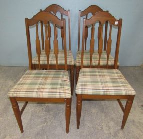 Four French Provincial Style Side Chairs
