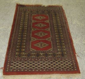 Persian Hand Made Throw Rug