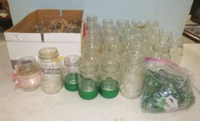 Collection of Assorted Mason Jars