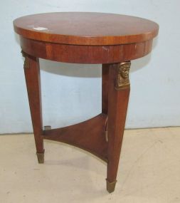 French Provincial Style Round Side Table