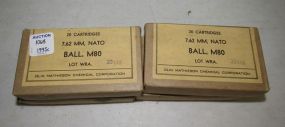 80 Cartridges 7.62 MM Nato