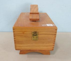 Shoe Shine Wood Box
