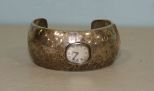 J.W. Sterling Clock Cuff Bracelet