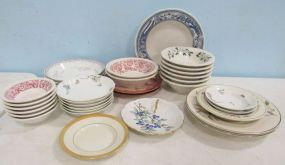 Assorted Porcelain and Ceramic Dinnerware