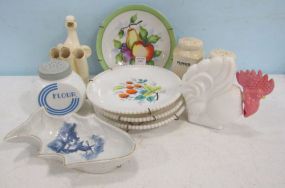 Group of Plates and Porcelain