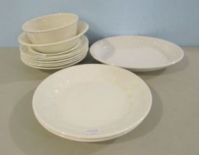 Group of Ironstone Dishes