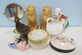 Group of Collectibles and Decor