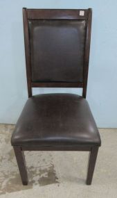 Modern Faux Leather Side Chair