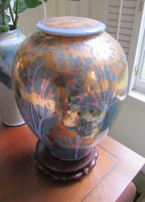 Glazed Springwood Pottery Jar