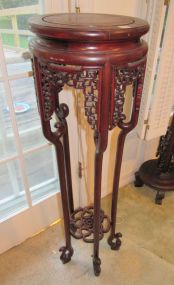 Tall Oriental Style Plant Stand