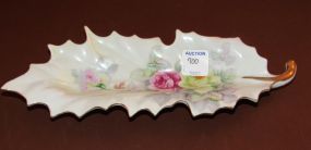 Arnart Creations Japan Hand Painted Leaf Dish