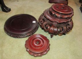 Four Assorted Sized Plant Stands