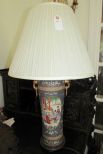 Satsuma Reproduction Vase Lamp