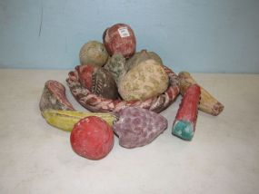 Fruit Pottery Decor Pieces