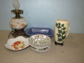 Assorted Pottery and Porcelain Pieces