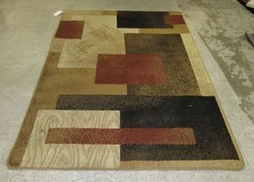 Machine Made Modern Style Rug