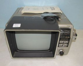 Black and White Television with Radio