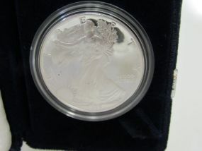 1991 Silver American Eagle One Dollar Coin