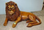 Sergio Bustamante Paper Mache Lion