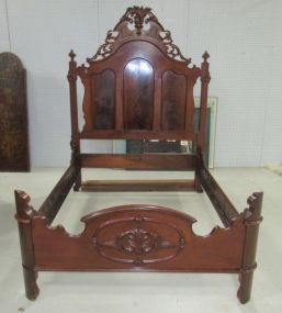 Antique Victorian Style Full Size Bed