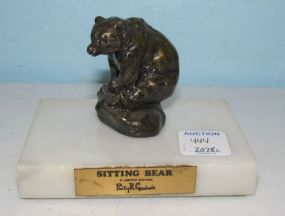 Sitting Bear by Philip Goodwin