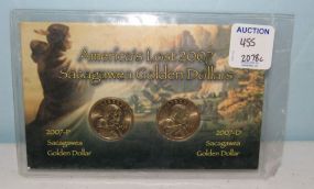 America's Lost 2007 Sacagawea Golden Dollars