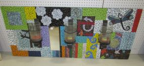 Mosaic Wall Art Candle Holder