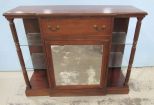 Vintage Mahogany Curio Server