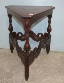 Unusual Triangle Side Table
