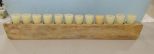 Reproduction Wood Multi Candle Holder