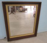 Wood Framed Wall Mirror