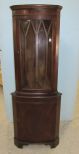 Vintage Mahogany Duncan Phyfe Corner Cabinet