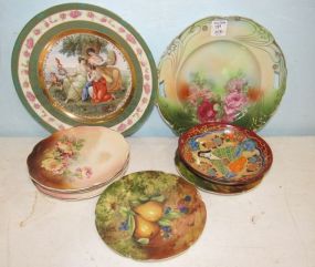 Hand Painted Collectible Plates