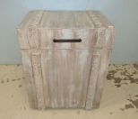 Distressed Lift Top Storage Box