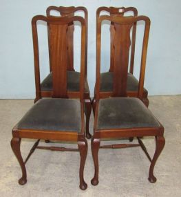 Four English Style Side Chairs