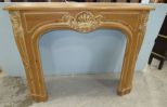 Modern Carved Mantel Piece