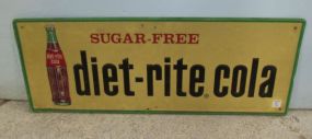 Sugar-Free Diet-Rite Cola Sign