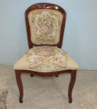 Reproduction Carved English Side Chair