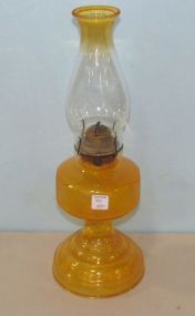 Yellow Colored Kerosene  Lamp