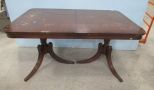 Duncan Phyfe Double Pedestal Dining Table