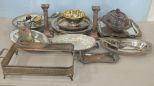 Collection of Silver Plate Serving Pieces