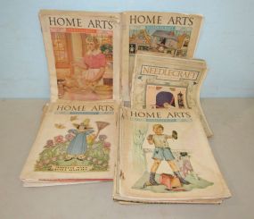 Collection of Old Needle Craft Magazines