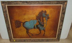 Large Giclee Painting of Horse