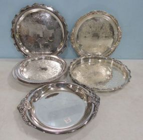 Collection of Silver Plate Serving Dishes