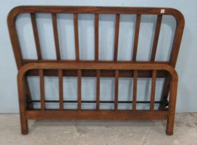 Vintage Mission Oak Style Bed